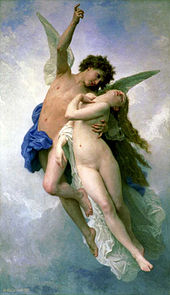 Psyche et L'amour by William-Adolphe Bouguereau